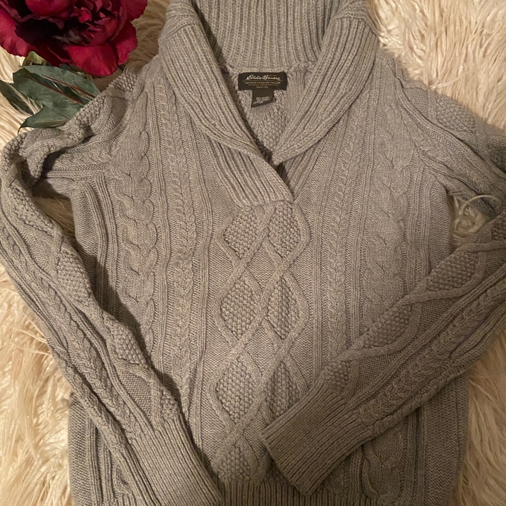 Eddie Bauer Women’s Cable Knit Sweater